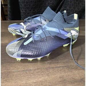 Puma Future 7 Pro FG/AG Soccer Cleats Blue Green 107924-03 Size 8 NEW